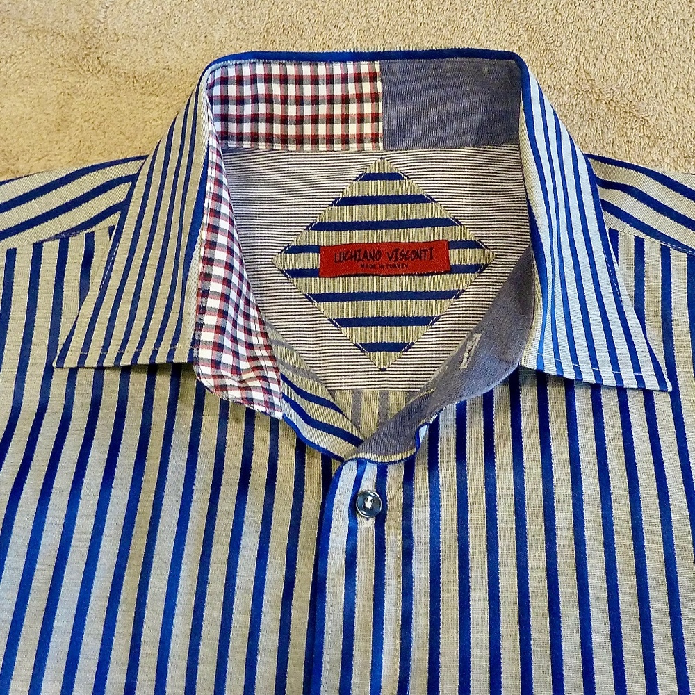 Luchiano Visconti Casual Long Sleeve Shirt